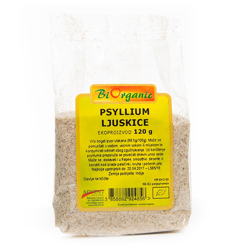 Bio Psyllium ljuskice - 120 g