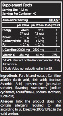 Liquid Carni-X 100000 - 500 ml