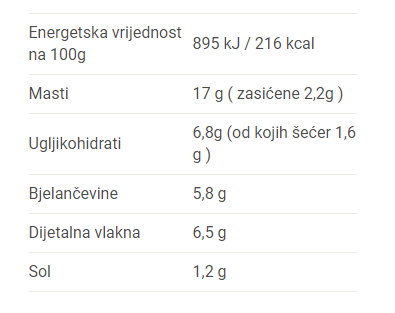 Bio Hummus od cikle - 135 g
