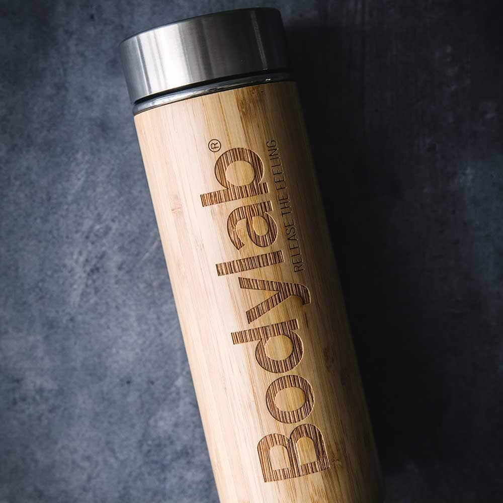 Bodylab Shaker od bambusa - 275 ml