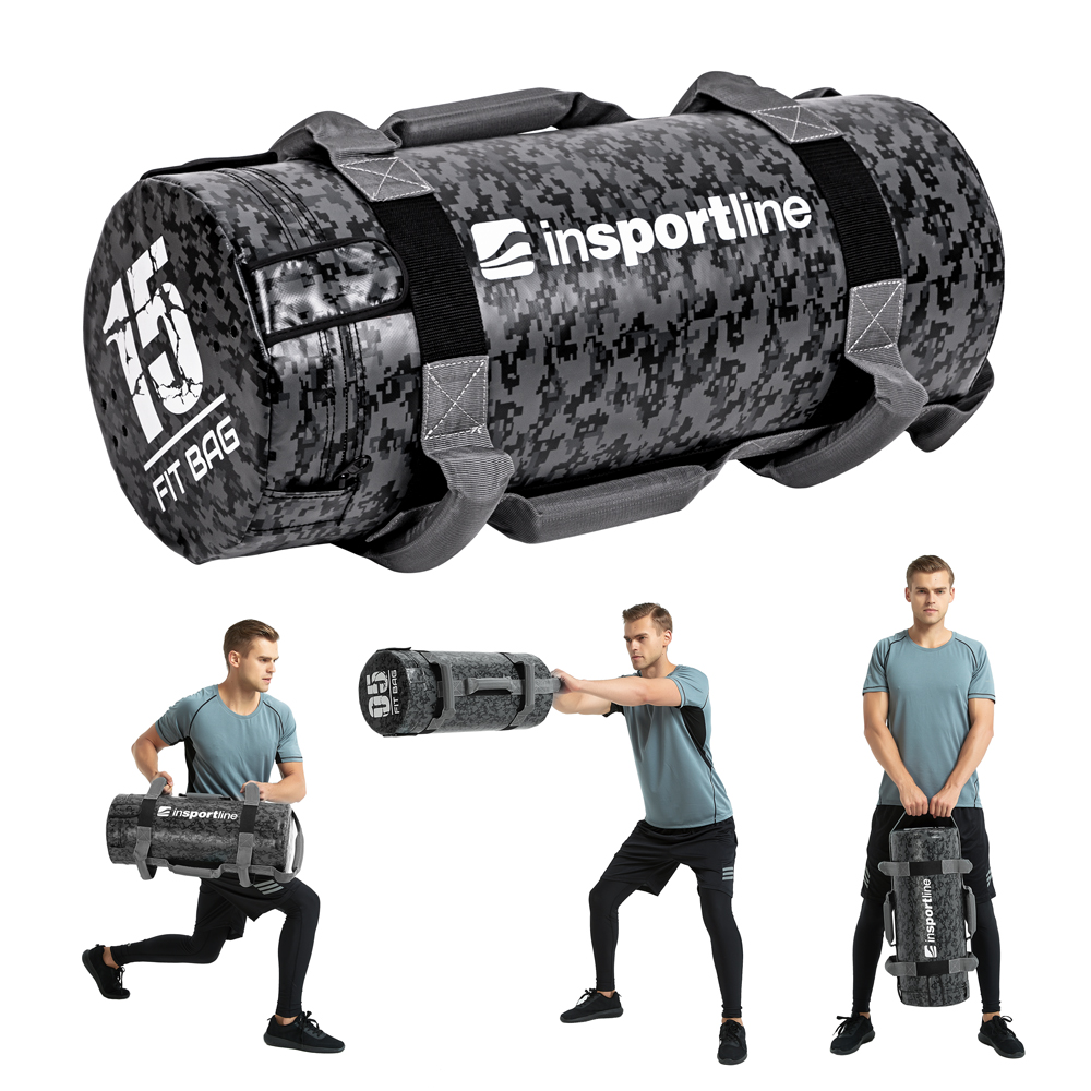 Sandbag Insportline Fitbag Camu - 15 kg