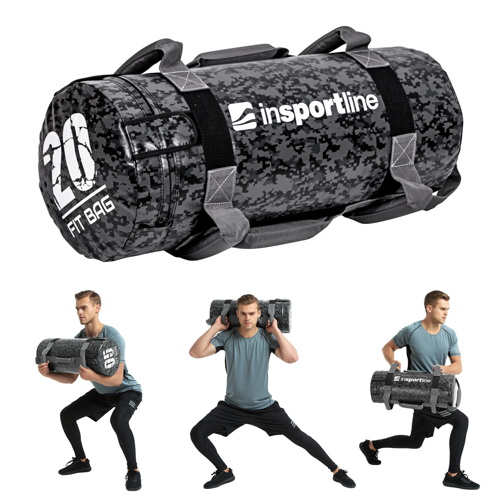 Sandbag Insportline Fitbag Camu - 20 kg