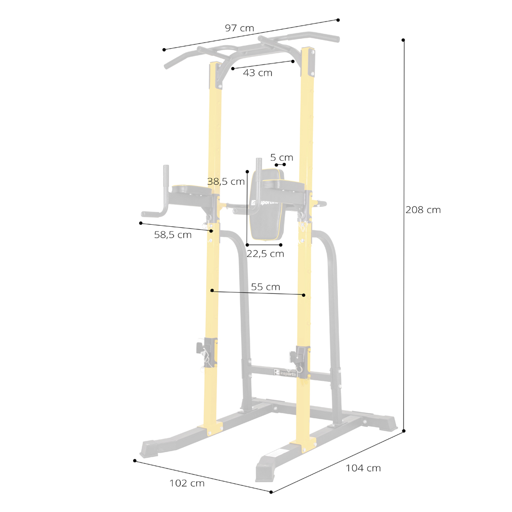 Pull-Up Station Insportline Power Tower PT250