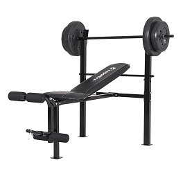 Bench klupa Insportline Hero B50 (sa šipkom i utezima)