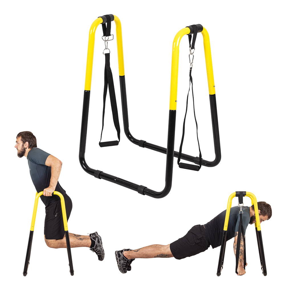 Multi-Purpose Parallel Bars with straps Insportline PU1200