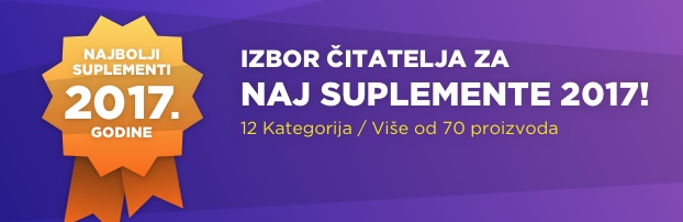 Proglašeni najbolji suplementi za 2017. godinu!