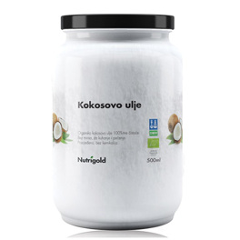 Bio Kokosovo ulje bez mirisa (staklenka) - 500 ml