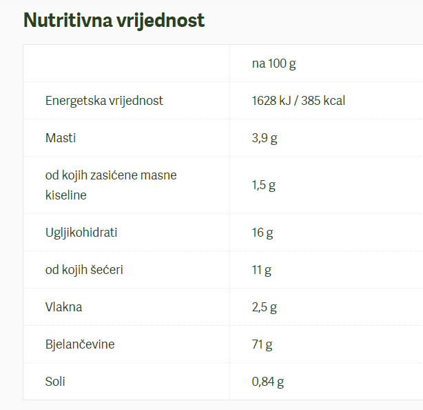 Bio Veganski Protein - 1 kg