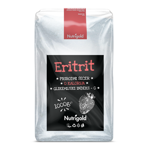 Eritrit (prirodni zaslađivač) - 1000 g