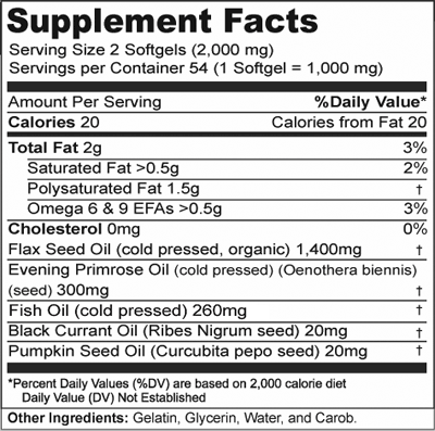 Omega 3-6-9 - 90 softgels