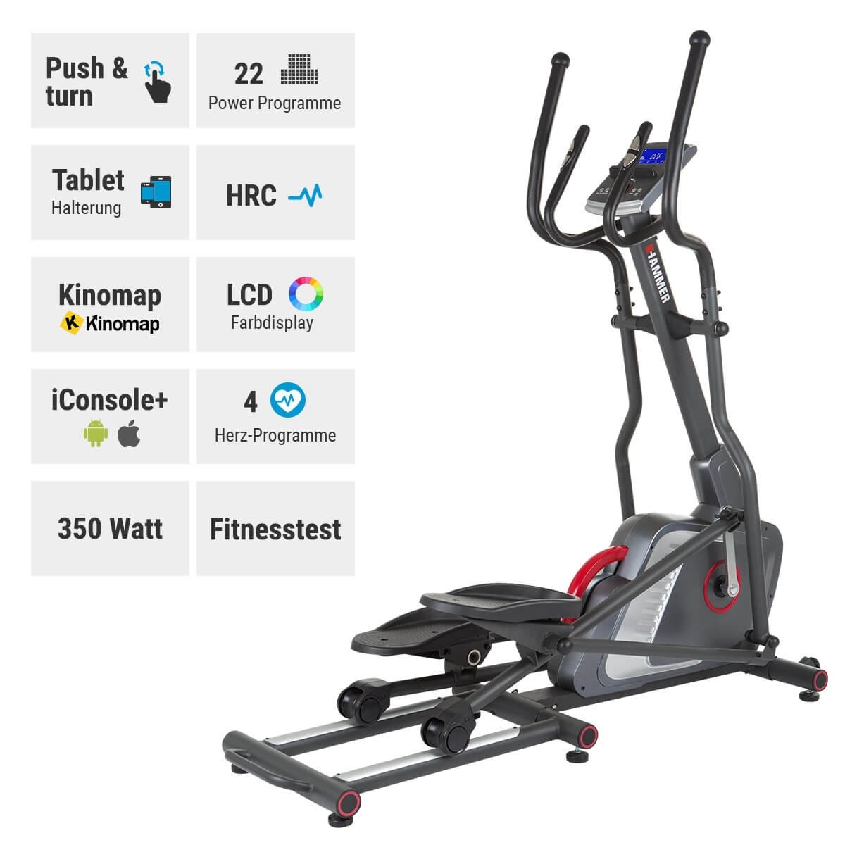 Orbitrek Hammer Speed-Motion BT