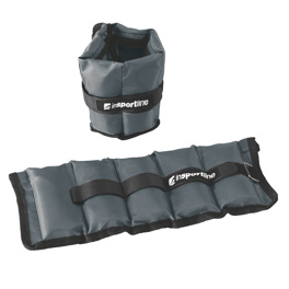 Podesivi utezi za zglobove Insportline GrayWeight 1 kg (2 kom)