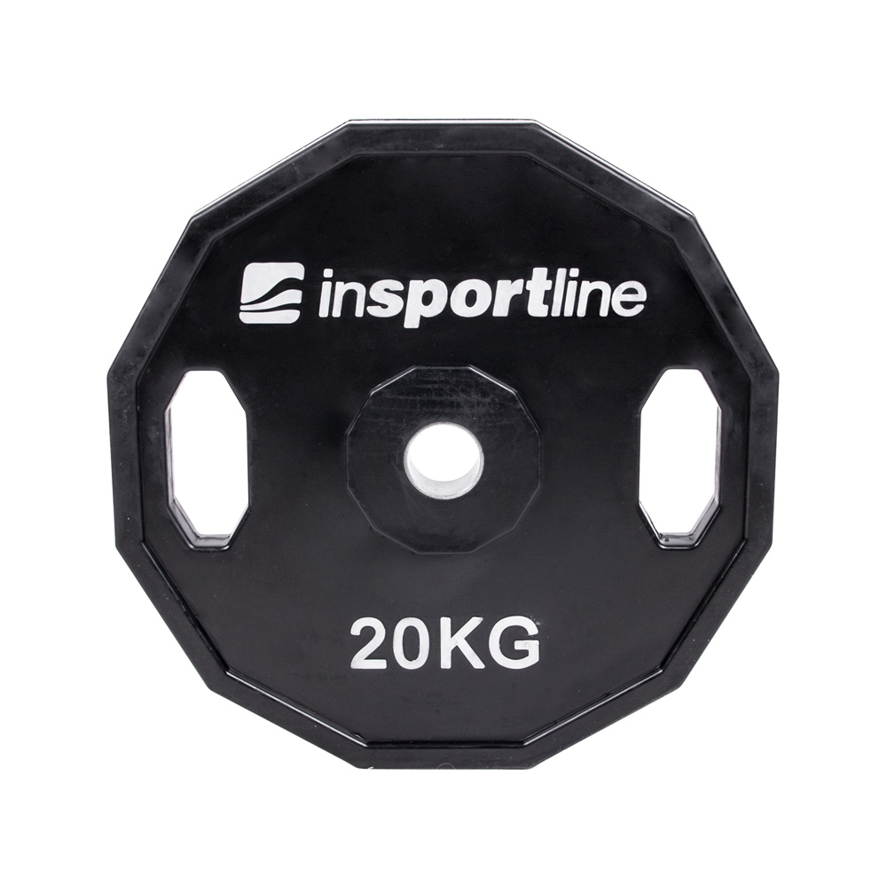 Pločasti uteg Insportline Ruberton 20 kg (1 kom)