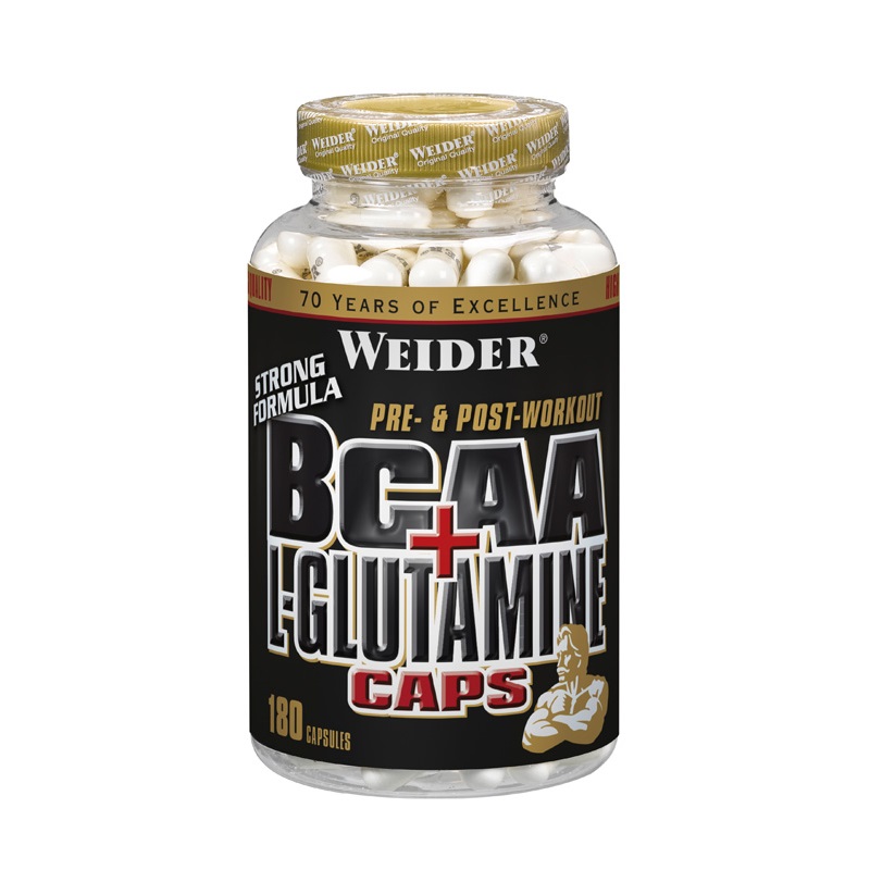 BCAA + LGlutamine 180 kapsula  Shop