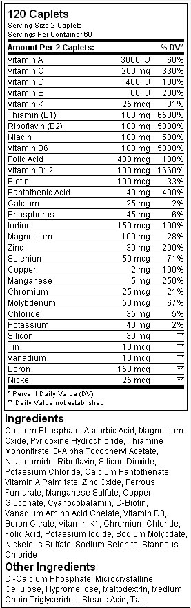 Super Multi Vitamin - 120 kapsula