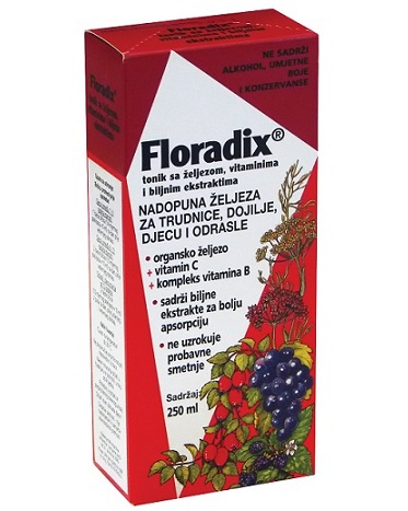 Floradix tonik - 250 ml