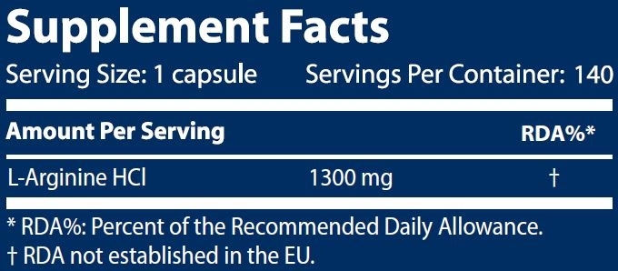 Mega Arginine - 120 kapsula