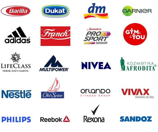 Dosadašnji oglašivači na fitness.com.hr