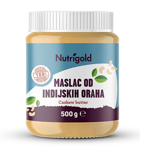Maslac od indijskih oraščića (100% čisti) - 500 g