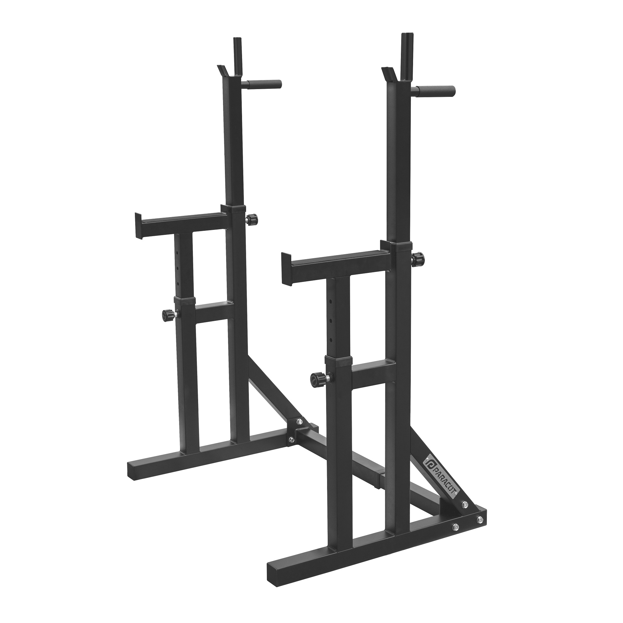 Squat / Dip Adjustable Rack + Komplet utega i šipki - 50 kg