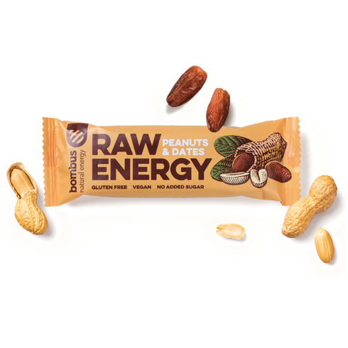 Raw Energy Bar (kikiriki & datulje) - 50 g