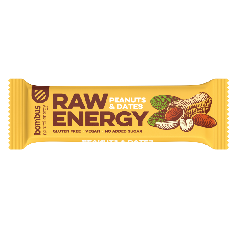 Raw Energy Bar (kikiriki & datulje) - 50 g