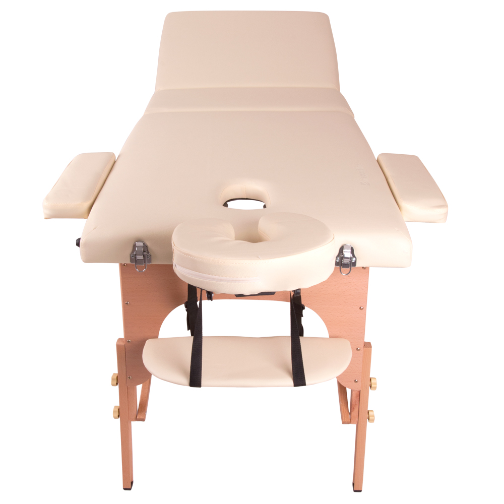 Stol za masažu Insportline Japane 3-dijelni drveni